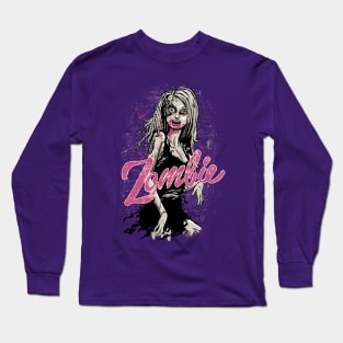 Zombie Girl Long Sleeve T-Shirt